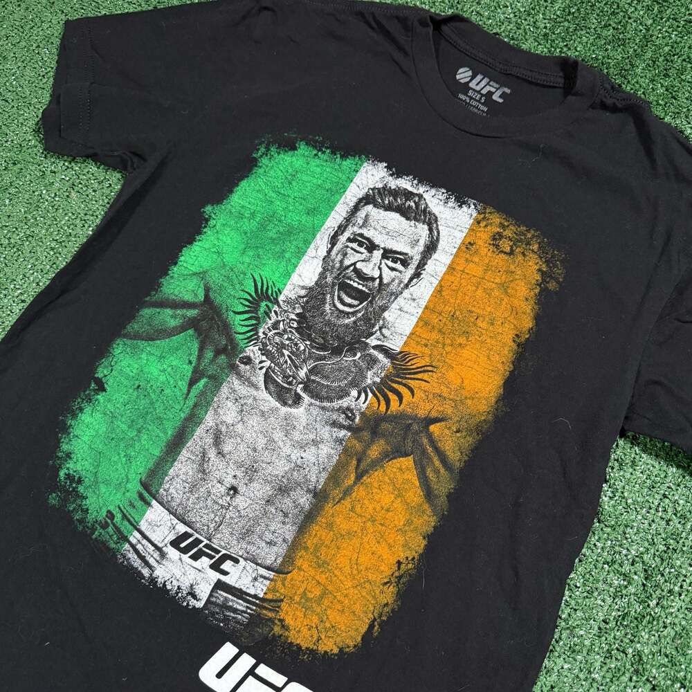 UFC Conor McGregor Irish Flag Graphic T-Shirt, Size Small MMA - Picture 4 of 6